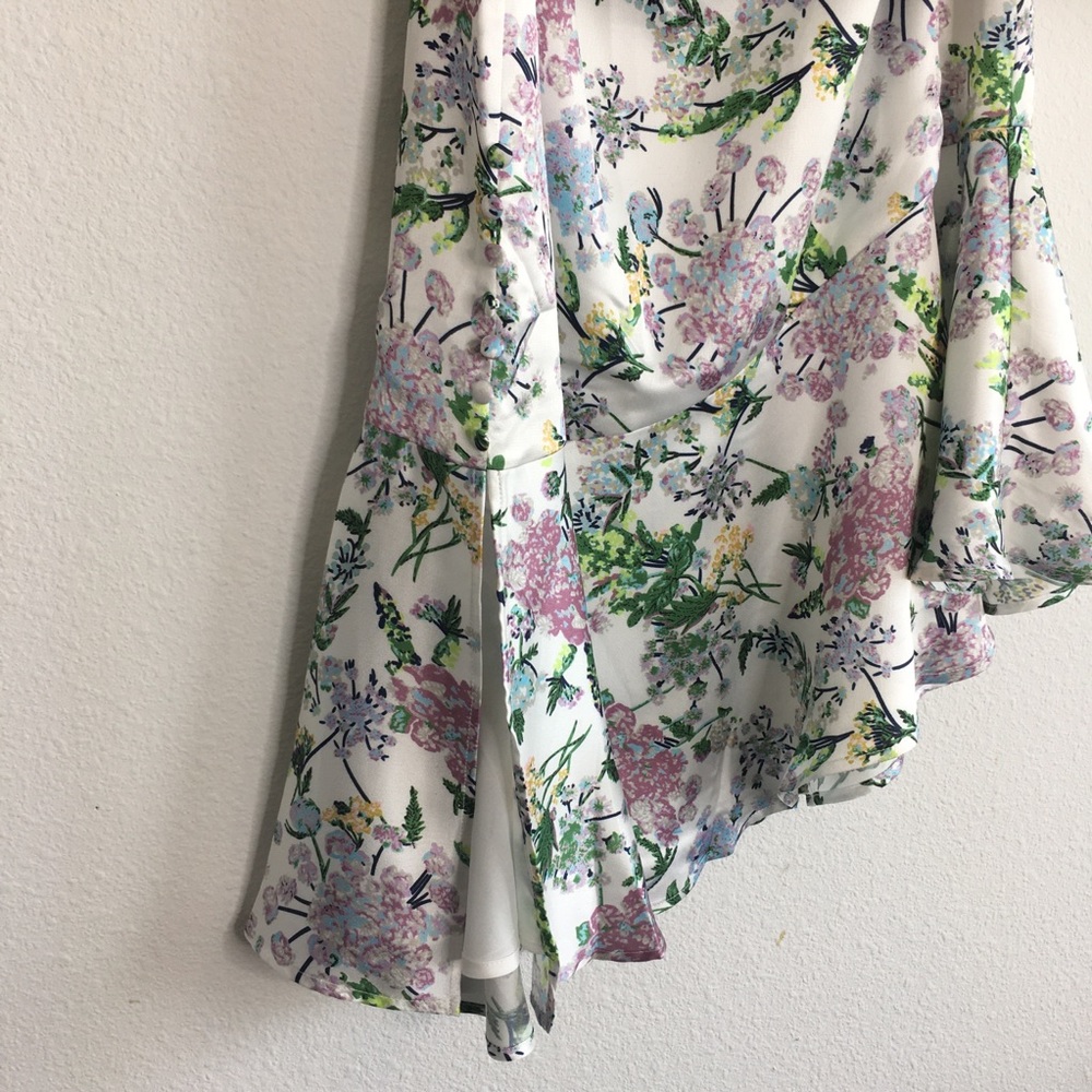 Foxiedox Asymmetrical Floral Skirt - Picture 4 of 7